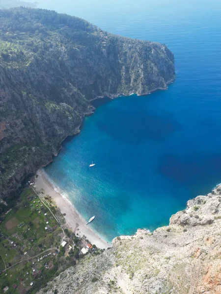 Utsikt Över Havet Och Medelhavets Kust — Stockfoto