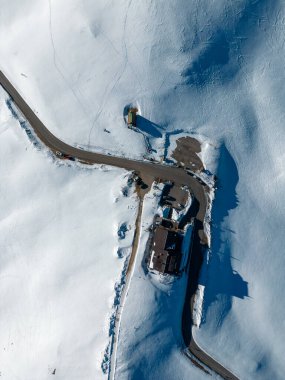 Eski şehrin havadan görünüşü