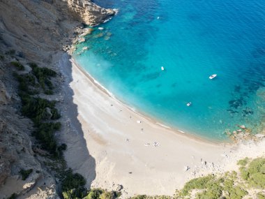 İspanya, Mallorca adasında güzel bir sahil.