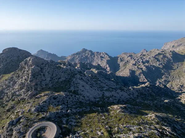 Mallorca 'nın havadan görünüşü