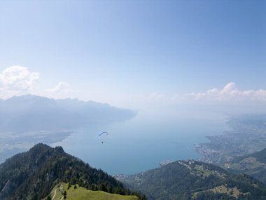 İsviçre 'de Geneve Gölü