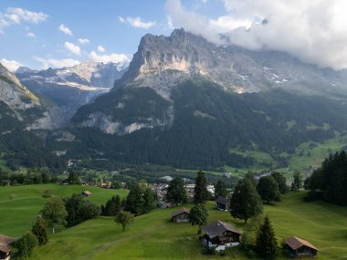 Güzel Alpler manzarasının manzarası