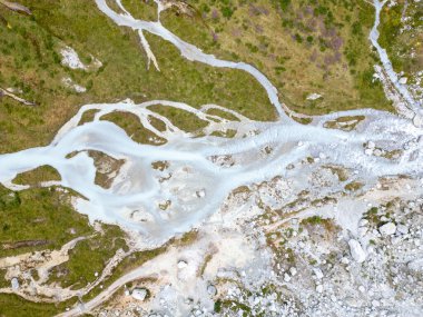 Dağların güzel manzarası