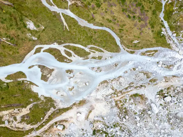 Dağların güzel manzarası