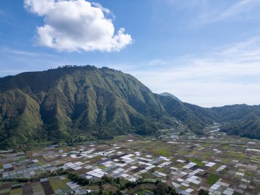 Dağların güzel manzarası