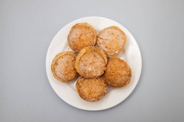 Pasteis de feijao Tipik Portekiz hamur işleri