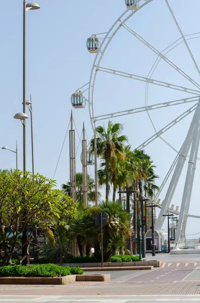 ALMERIA, İspanya - 26 Mayıs 2023 İspanya 'nın Endülüs bölgesindeki Almerya kentinin kültürel ve eğlence programının turistik bileşeni