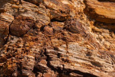 Tasarım ve dekorasyon, doku kayalar için doğal desen ile Mineral Malzeme yüzey çekim