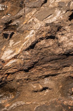 Tasarım ve dekorasyon, doku kayalar için doğal desen ile Mineral Malzeme yüzey çekim