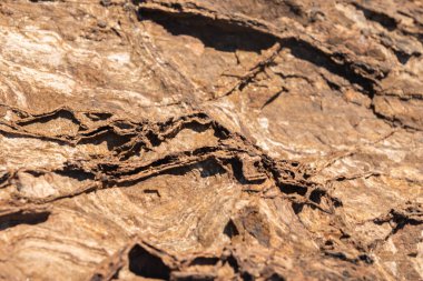 Tasarım ve dekorasyon, doku kayalar için doğal desen ile Mineral Malzeme yüzey çekim