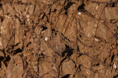 Tasarım ve dekorasyon, doku kayalar için doğal desen ile Mineral Malzeme yüzey çekim