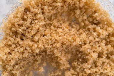 Tek boynuzlu at gökkuşağı çikolatalı keklerin karışımı..