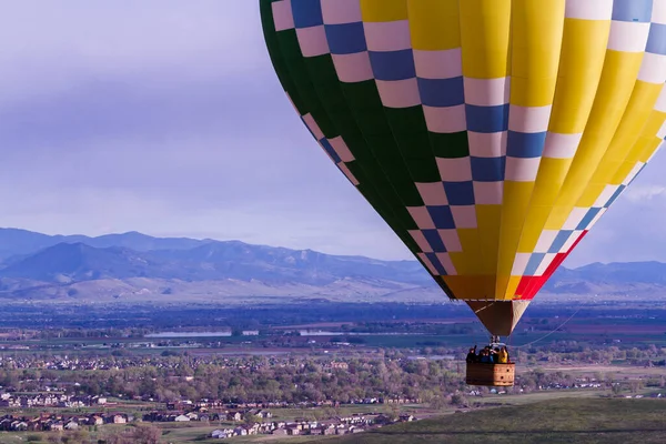 Jaarlijkse Hete Lucht Ballonfestival Erie Colorado — Stockfoto