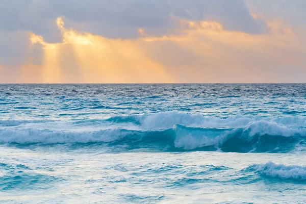 Sunrise Beach Caribbean Sea — Stock Photo, Image