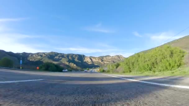 Los Angeles California Usa Prosinec 2022 Pov Basking Kráse Slunečného — Stock video