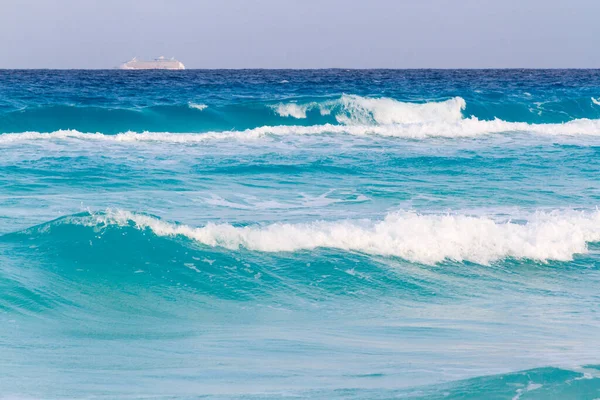 Strand Der Karibik Bei Tag — Stockfoto