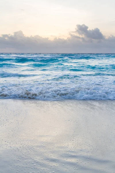 Wschód Słońca Plaży Morza Karaibskiego — Zdjęcie stockowe