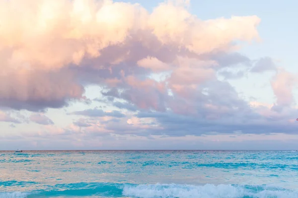 Sunset Beach Caribbean Sea — Stock Photo, Image