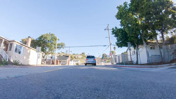 Santa Maria Kalifornie Usa Prosinec 2022 Car Projíždějící Ulicemi Města — Stock fotografie