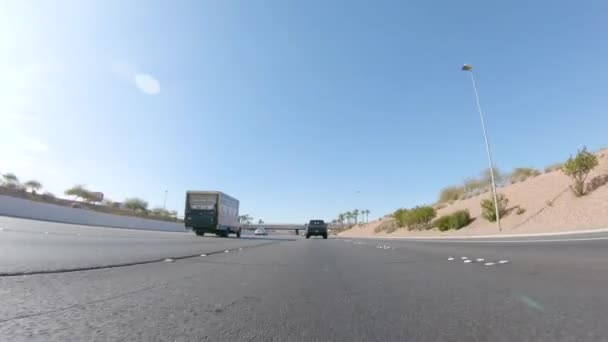 Las Vegas Nevada Amerika Serikat Desember 2022 Menjelajah Melalui Las — Stok Video