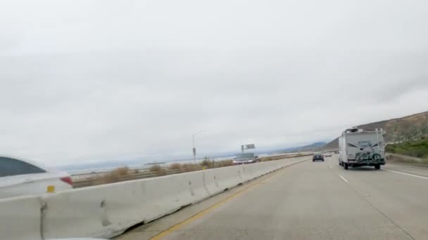 Los Angeles California Usa December 2022 Pov Driving Highway 101 — Stock video