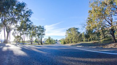 Gündüz, Arroyo Quemada Sahili, Kaliforniya yakınlarındaki HWY 101 'de, çevre kıyı manzarası manzarası sunar..