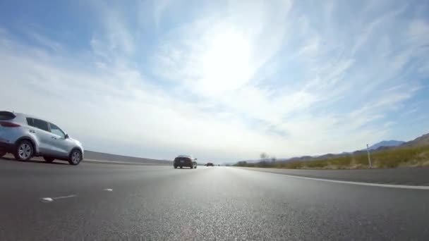 Hwy California Usa December 2022 Instappen Een Road Trip Van — Stockvideo