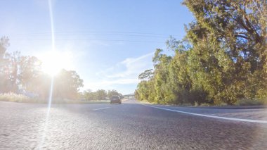 Gündüz, Arroyo Quemada Sahili, Kaliforniya yakınlarındaki HWY 101 'de, çevre kıyı manzarası manzarası sunar..