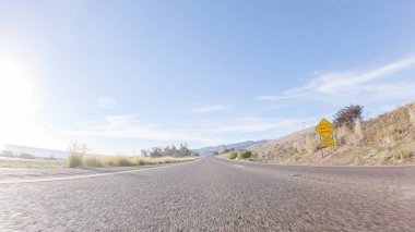 Gündüz, Arroyo Quemada Sahili, Kaliforniya yakınlarındaki HWY 101 'de, çevre kıyı manzarası manzarası sunar..