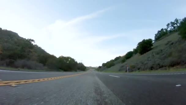 Los Angeles California Abd Aralık 2022 Pov Basking Güneşli Bir — Stok video