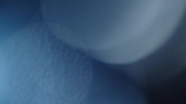 Bokeh Abstrait Cristal Dans Noir Recouvrir Arrière Plan Pour Édition — Video