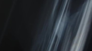 Soyut Mavi Bokeh Kristal Işıkları.