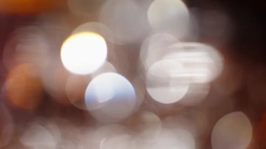 Soyut arka plan bokeh daireleri. Parçacıklarla güzel arkaplan.