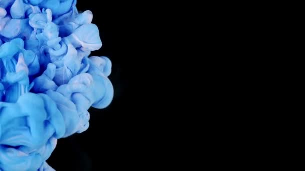 Etherische Fluid Art Fusion Abstracte Kleuren Mix Van Inkt Color — Stockvideo