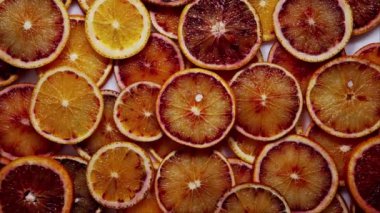 Socelian portakal dilimleri dönüş arkaplanı.