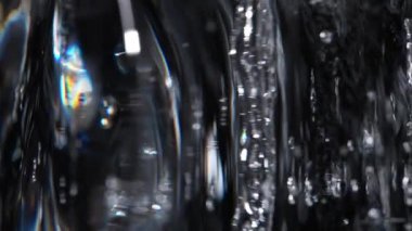 Renkli ateş ışığında buz küpü. soyut duvar kağıdı