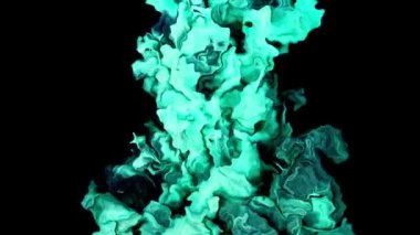 Su dalgaları, dalgalar, su dalgaları, mermer, hareket eden renkli sıvıların soyut arkaplanı. Renkli mermer sıvı dalgalar. Güzel sıvı sanat 3D Soyut Tasarım Renkli mermer video. 4K
