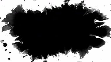 Bu yüksek kontrast mürekkep lekesi arkaplanı geniş bir aralıkta sanatsal ve medya amaçları için kesinlikle mükemmeldir.