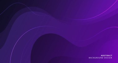 Mor soyut sanat geçmişi. Gradyan şekiller bileşimi. dinamik şekiller bileşimi. vektör tasarımı.