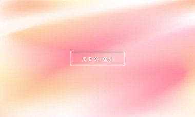 Pastel abstract gradient backgrounds. soft tender pink, yellow and orange gradients for app, web design, webpages, banners, greeting cards. vector illustration design.