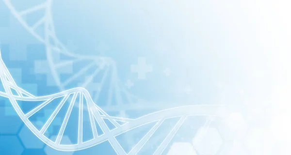 Healthcare Medical Science Technology Wireframe Dna Analysis Chromosomal Dna Genetic — Stock fotografie