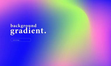 Renkli soyut arkaplan, parlak yeşil, pembe ve mavi renkli, pürüzsüz bir şekilde harmanlanmış. Modern tasarım, teknoloji, moda veya dijital sanat projeleri için mükemmel. vektör tasarımı.