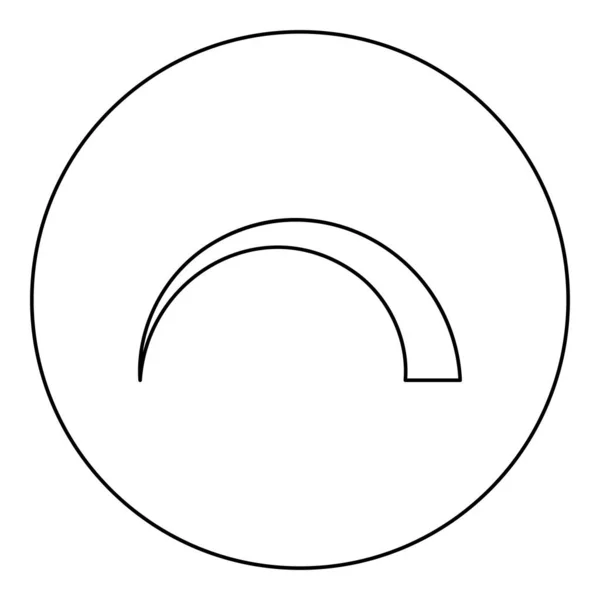 符号调整处理变异值调整符号调整水平概念调优图标圆形圆形黑色矢量图像轮廓线条细体简约 — 图库矢量图片