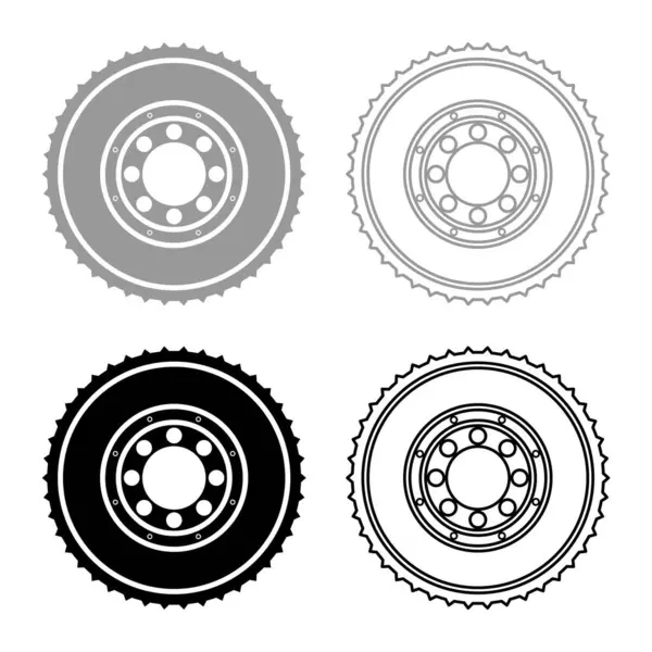 Simple Gear Symbol, Linear Icon With Thin Outline. On Transparent