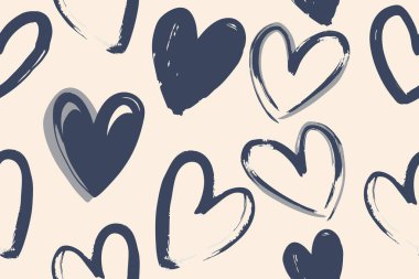 Kalpsiz arka plan, sevgililer günü desenli tasarım. Moda minimalist kalp arkaplanı