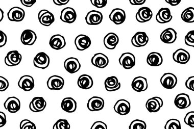 Hafif arkaplan deseninde modaya uygun daireler