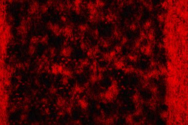 Kırmızı ve Siyah Damalı Yumuşak Yünlü Ekoseli Kumaş