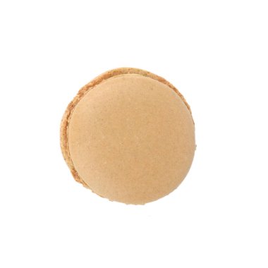 Makaron üst görünümü beyaz arkaplanda izole edildi