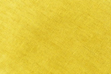 Parlak sarı kumaş kumaş dokusu arkaplanı