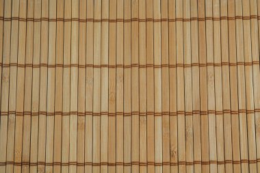 Çevre dostu ya da spa sağlık konsepti için doğal bambu hasırı dokusu